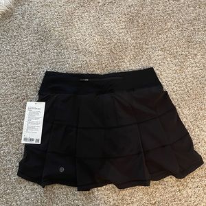lululemon black skirt size 6